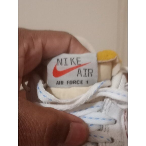 Nike Air Force 1 '07 SE 101 White Purple Sneakers DX2348-100 Women's US 7.5 - Picture 7 of 16